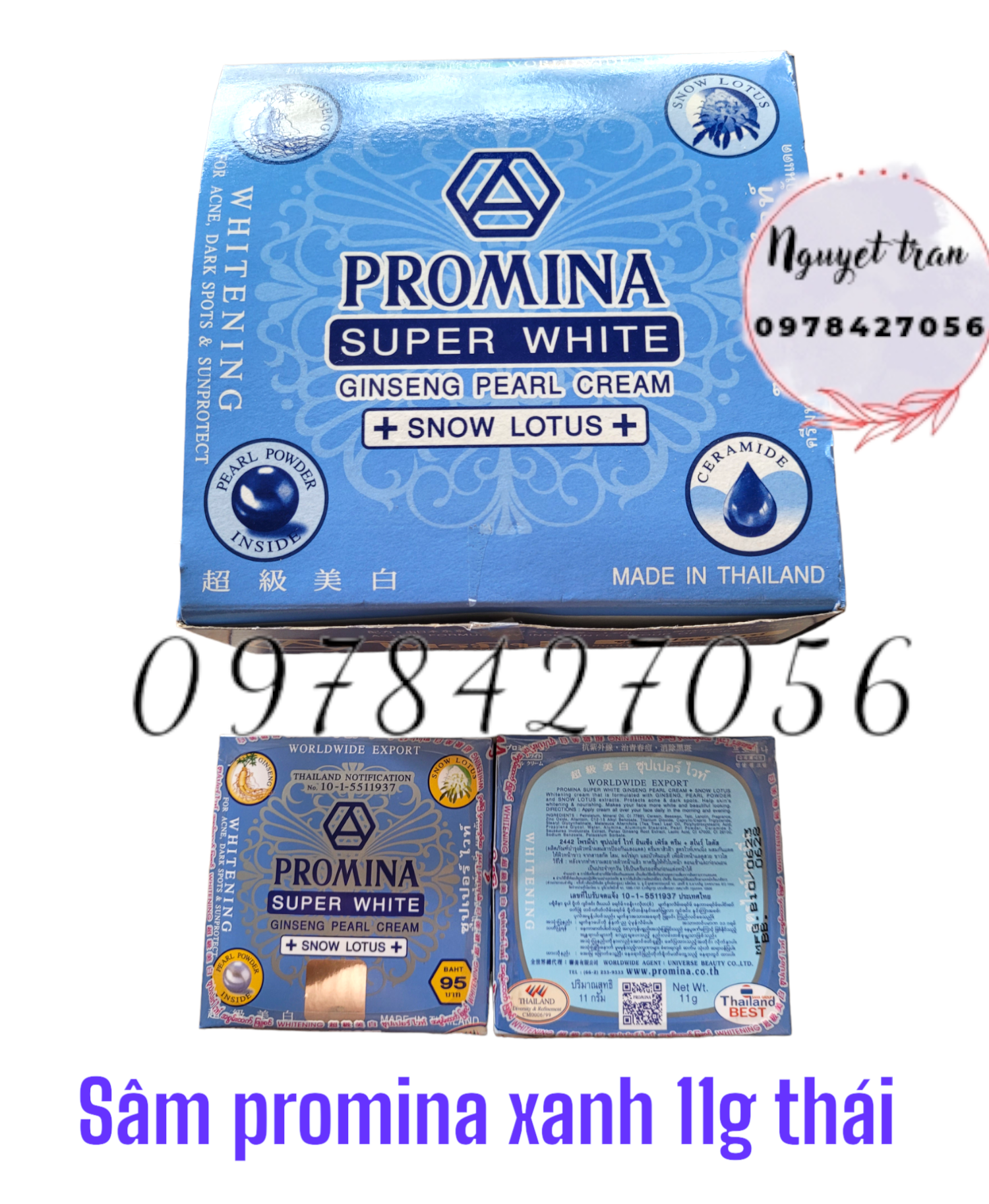 kem sâm promina thái lan chuẩn xịn 11g