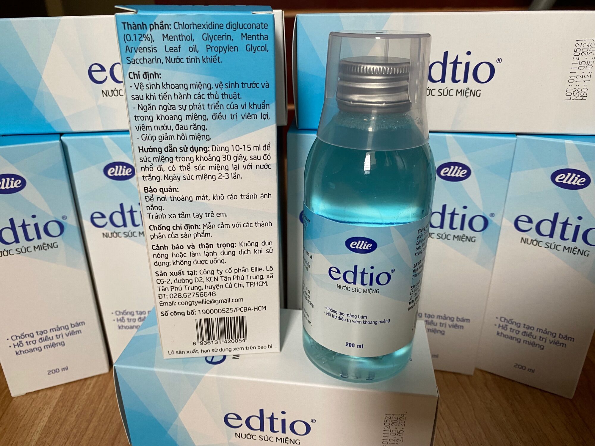 [HCM]Nước súc miệng Edito 200ml