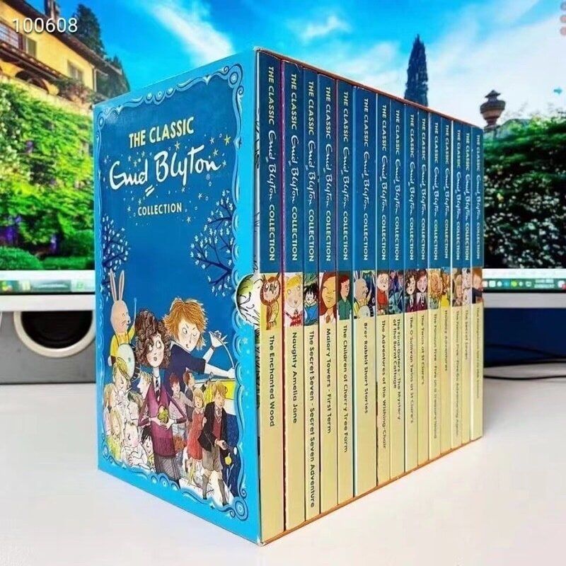 The Classic "Enid Blyton" Colection -nhập khẩu- 15 books Box set