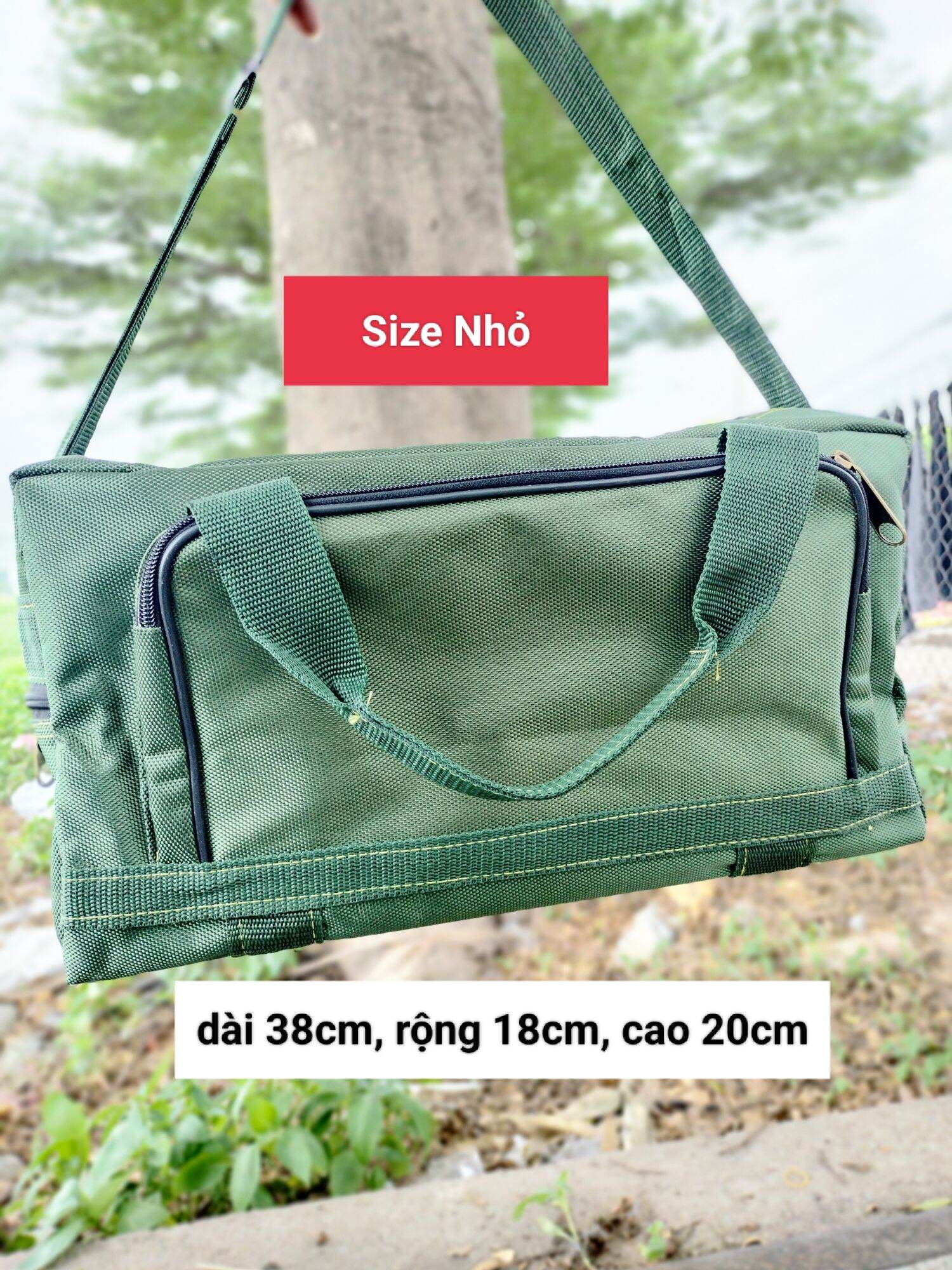 Túi đựng đồ nghề loại ngang 2 lớp đủ size