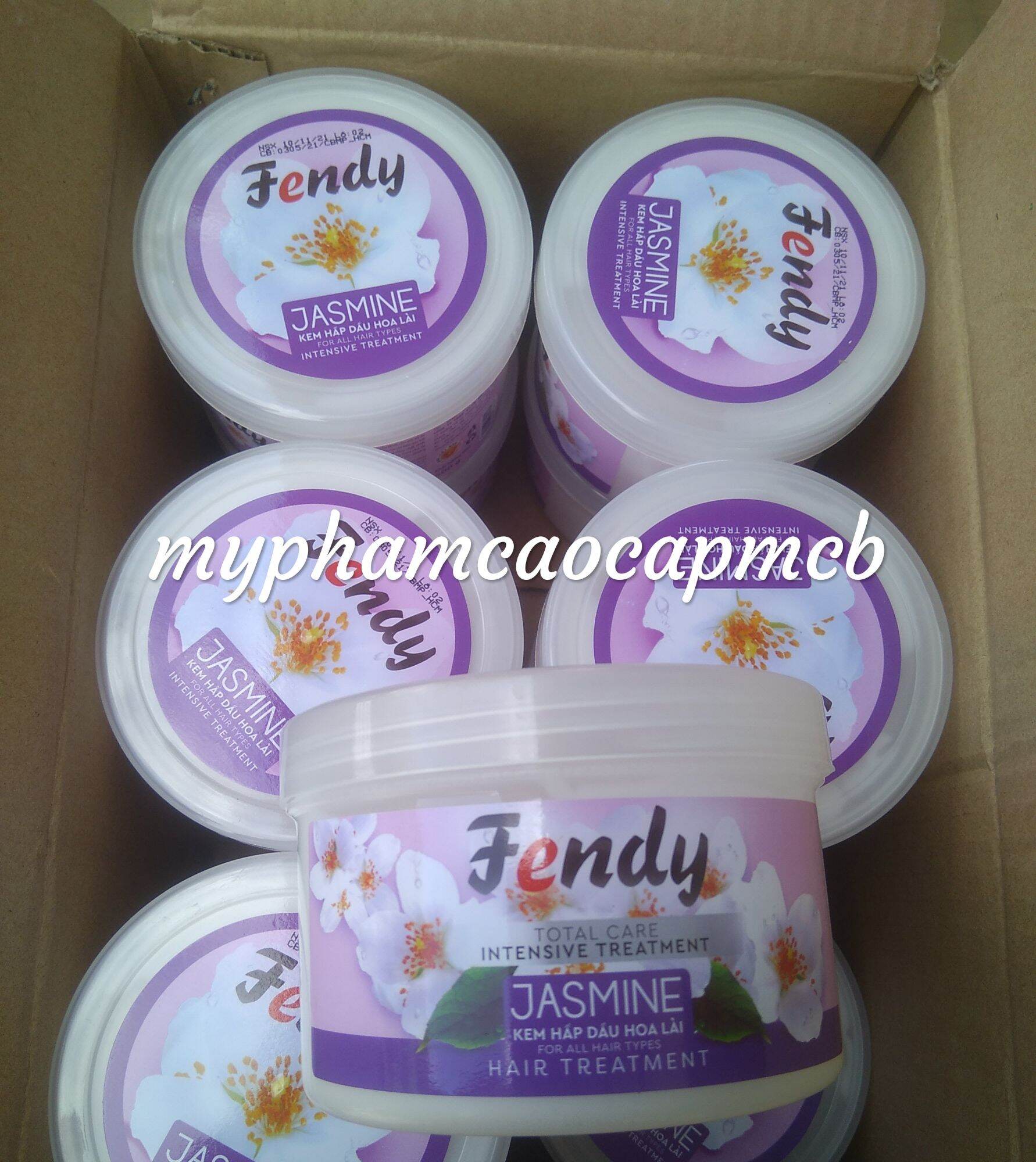 kem hấp dầu ủ tóc Fendy hoa lài 500ml