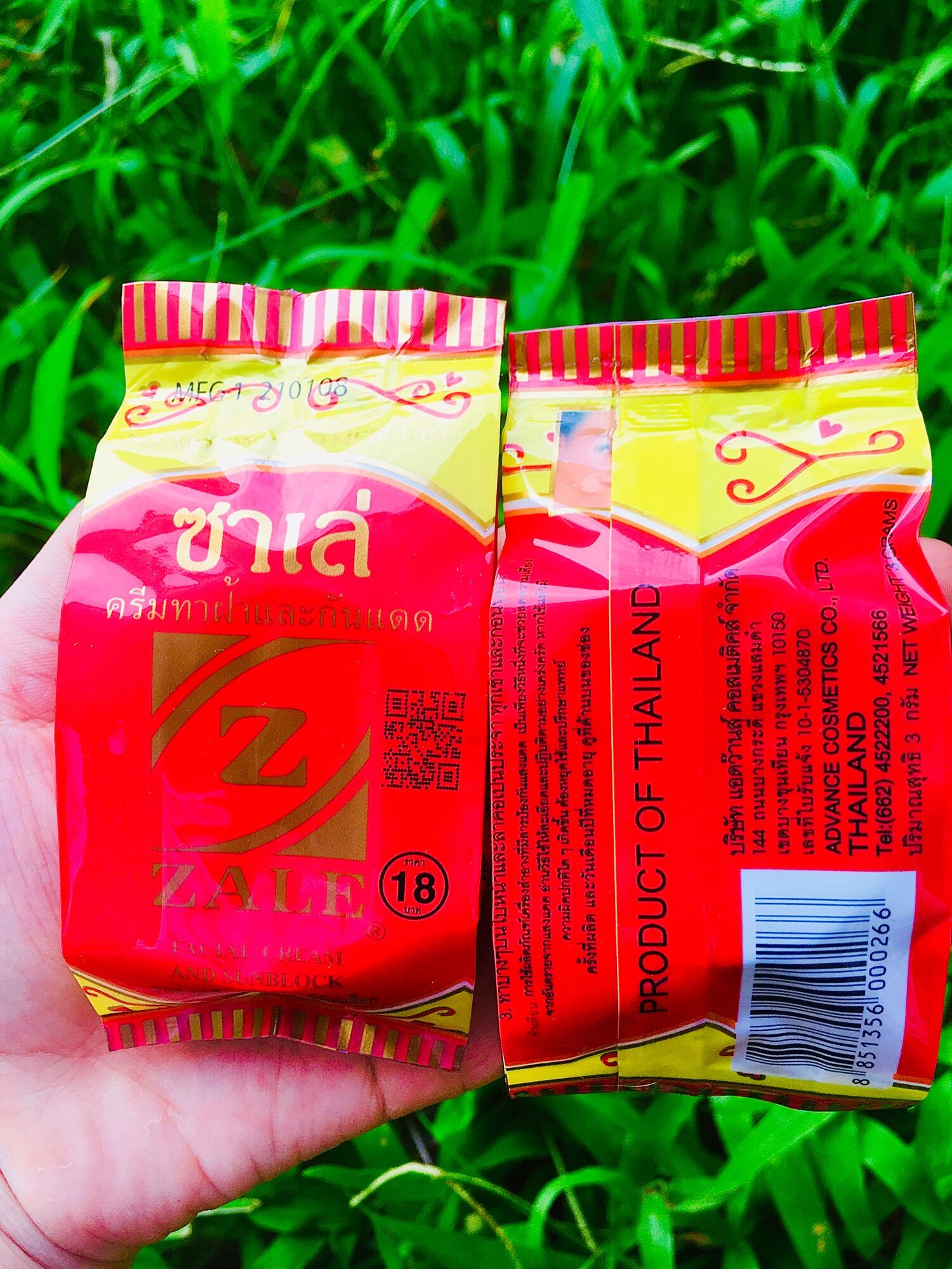 Kem Zale Thái Lan hộp 5gram