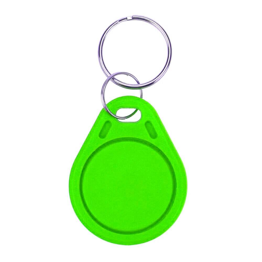 100 Chiếc UID Keyfob Móc Khóa RFID 13.56 MHz Kiểm Soát Truy Cập Nhân Bản Viết Được Thẻ IC Chống Nước Đột Quyết Cho Hệ Thống An Ninh