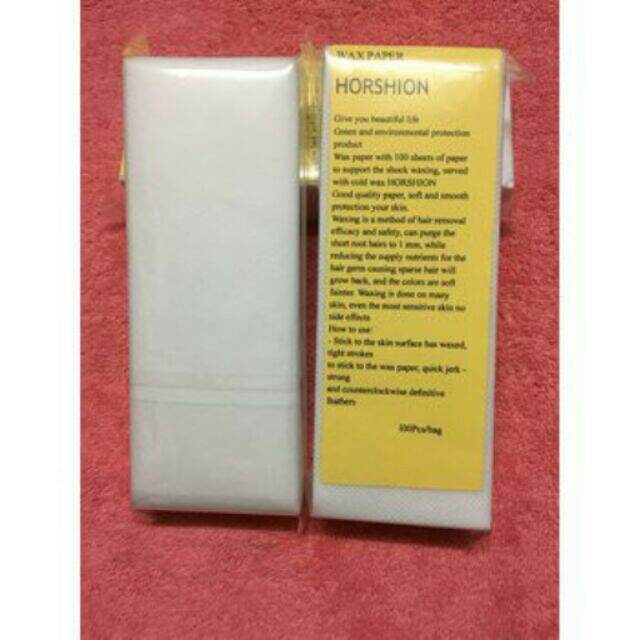 Giấy Nhám Wax Lông Cao Cấp HORSHION ( 100 tờ)