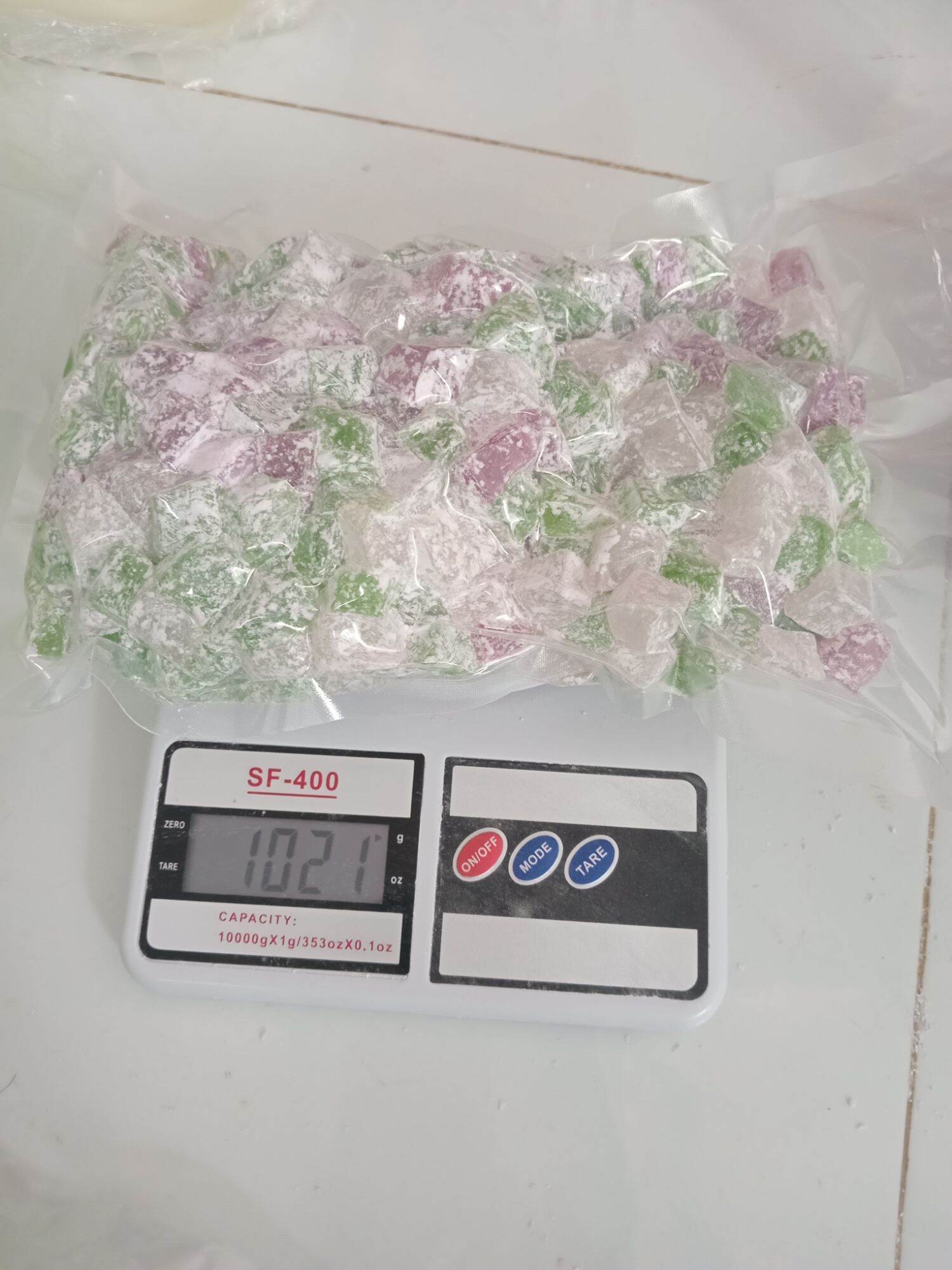 Thạch sắn dây nấu chè trà sữa 1kg( túi hút chân không)