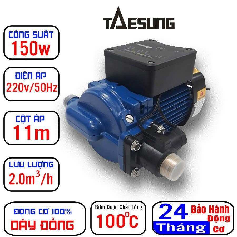 Máy bơm tăng áp dùng cho gia đình, không tích áp trong đường ống 150w