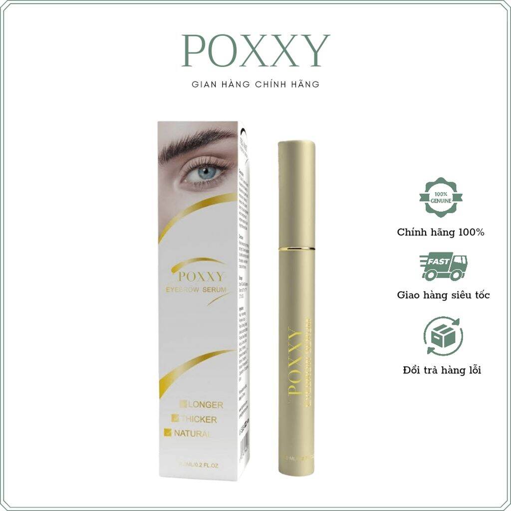 Serum dưỡng kích mọc lông mày dày đậm POXXY