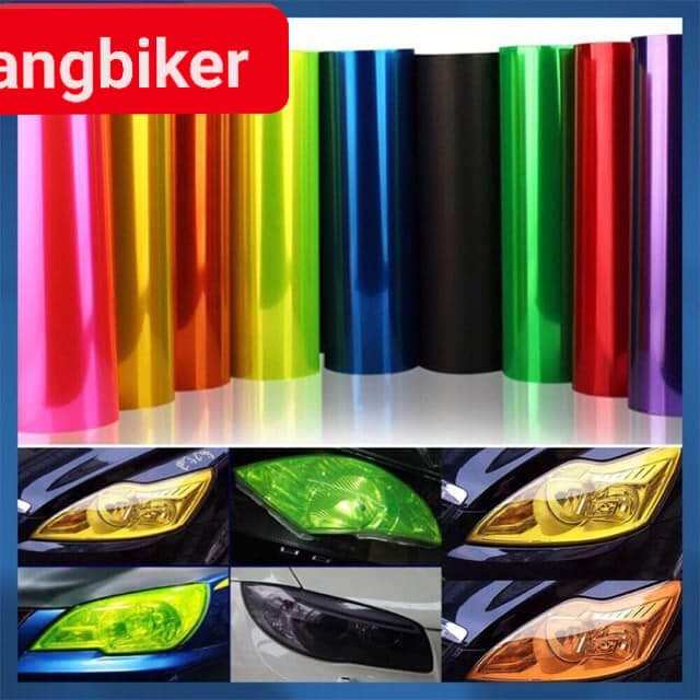 Đề can dán pha đèn màu ngọc trai