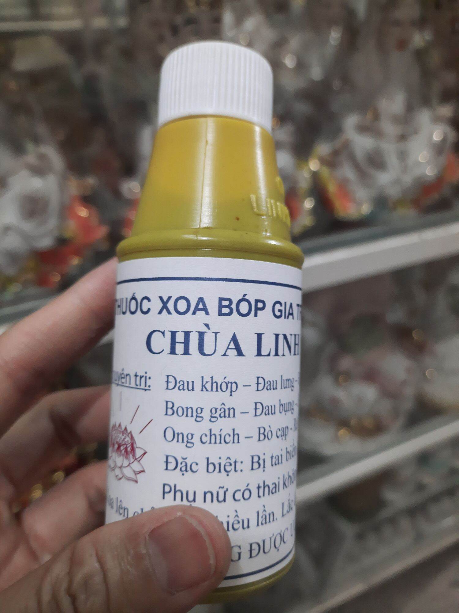 COMBO 10 CHAI DẦU XOA BÓP CHÙA LINH PHONG