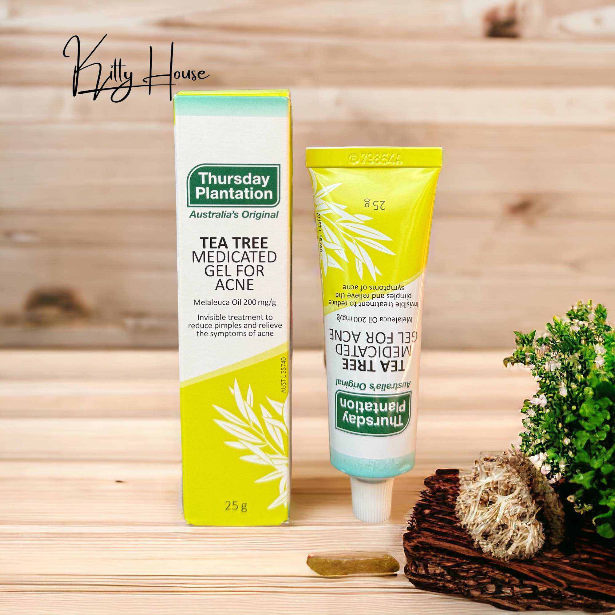 GEL CHẤM MỤN THURSDAY PLANTATION TEA TREE MEDIACTED GEL FOR ACNE 25G