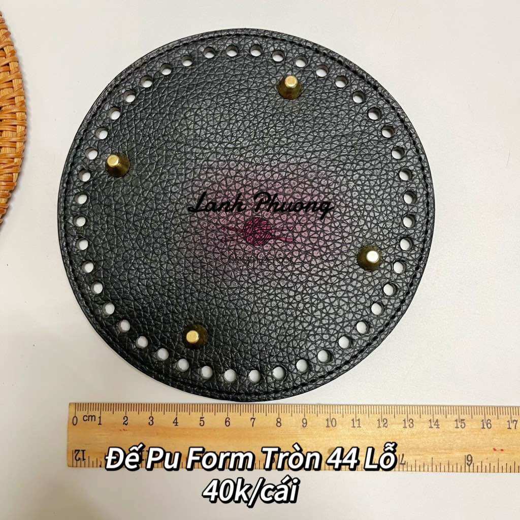 Đế Da Pu Tròn 44 Lỗ 15cm