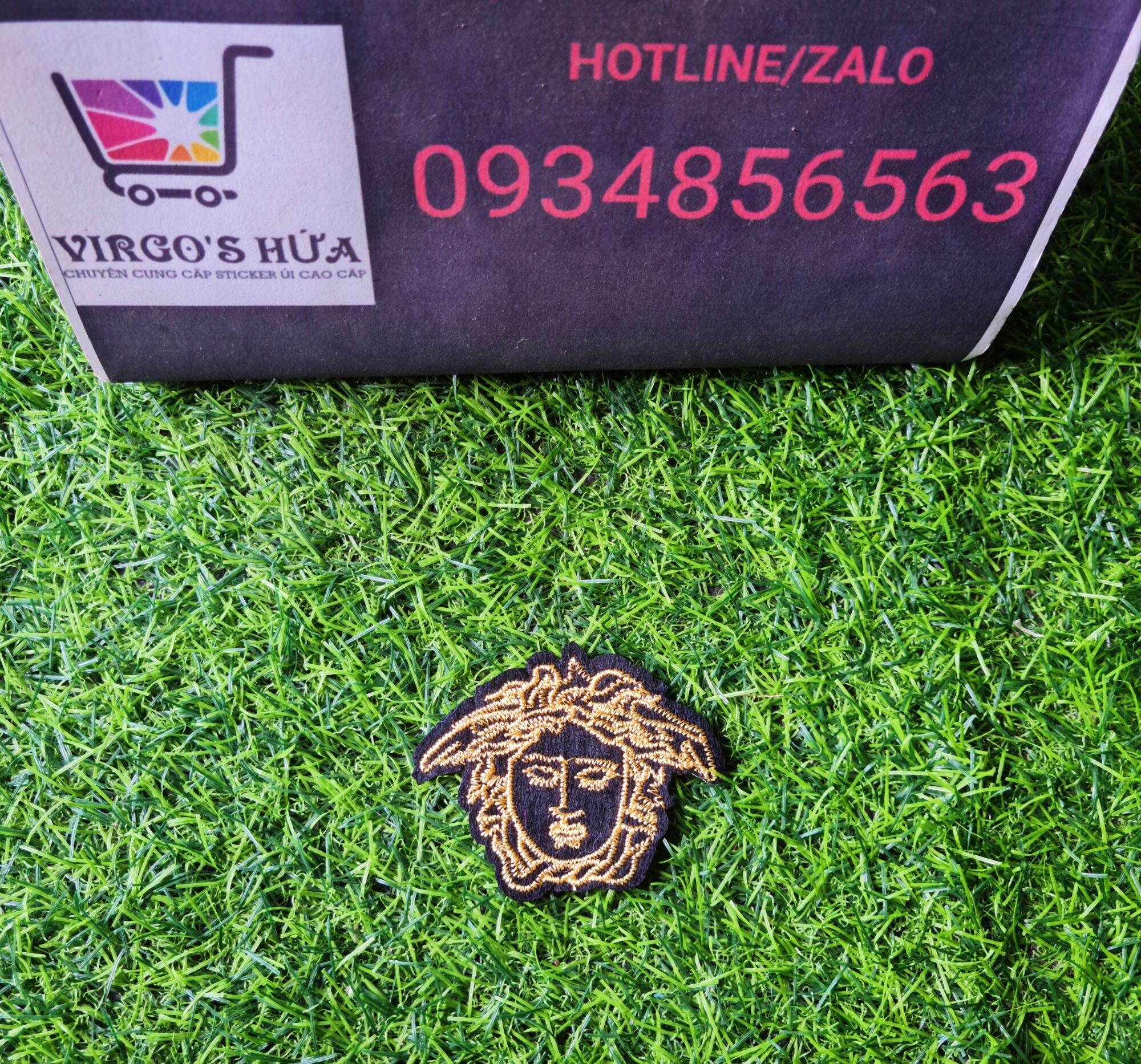 Combo 10 Logo Thêu Ủi Thương Hiệu