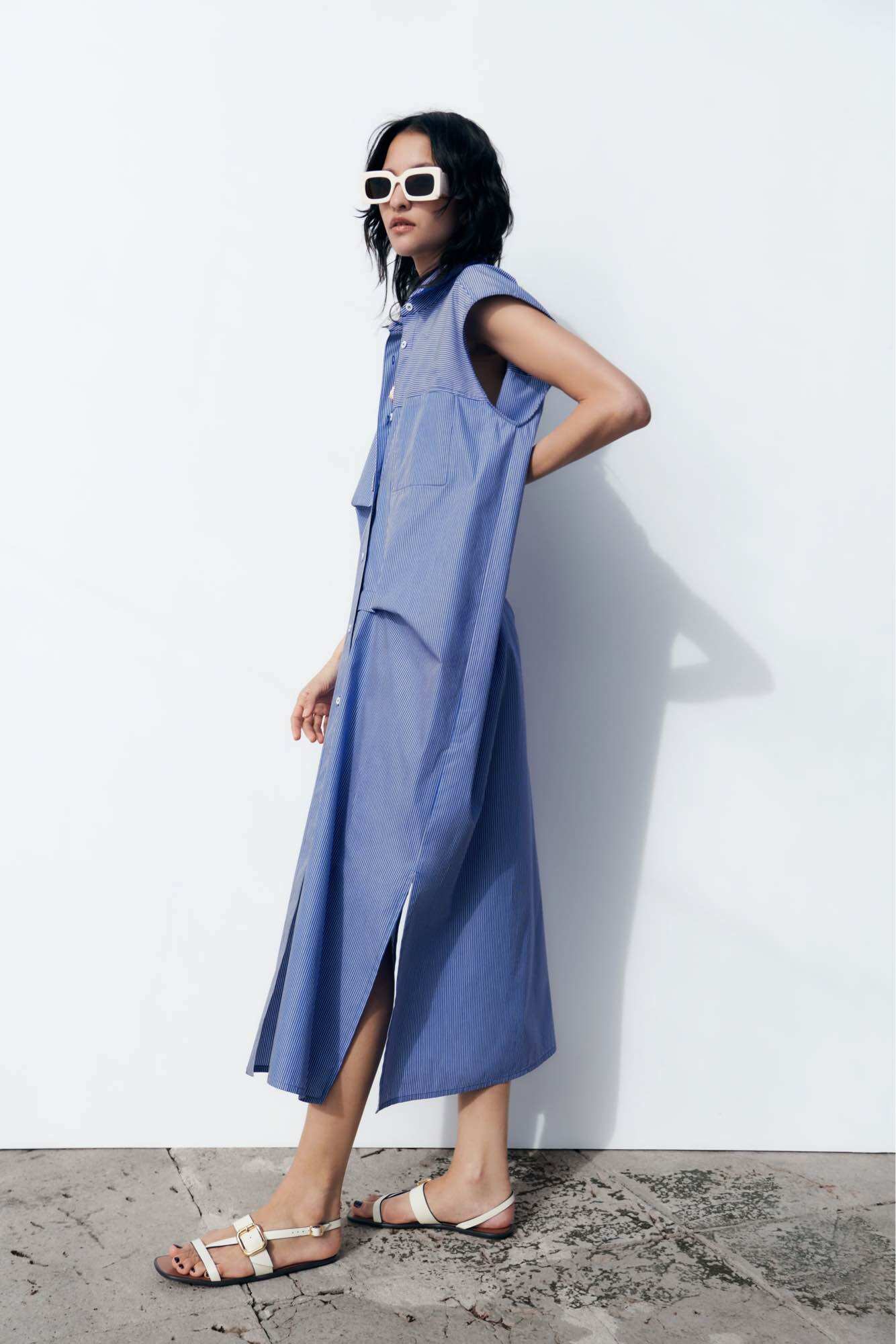 [ZARA AUTH] ĐẦM SƠ MI ZARA