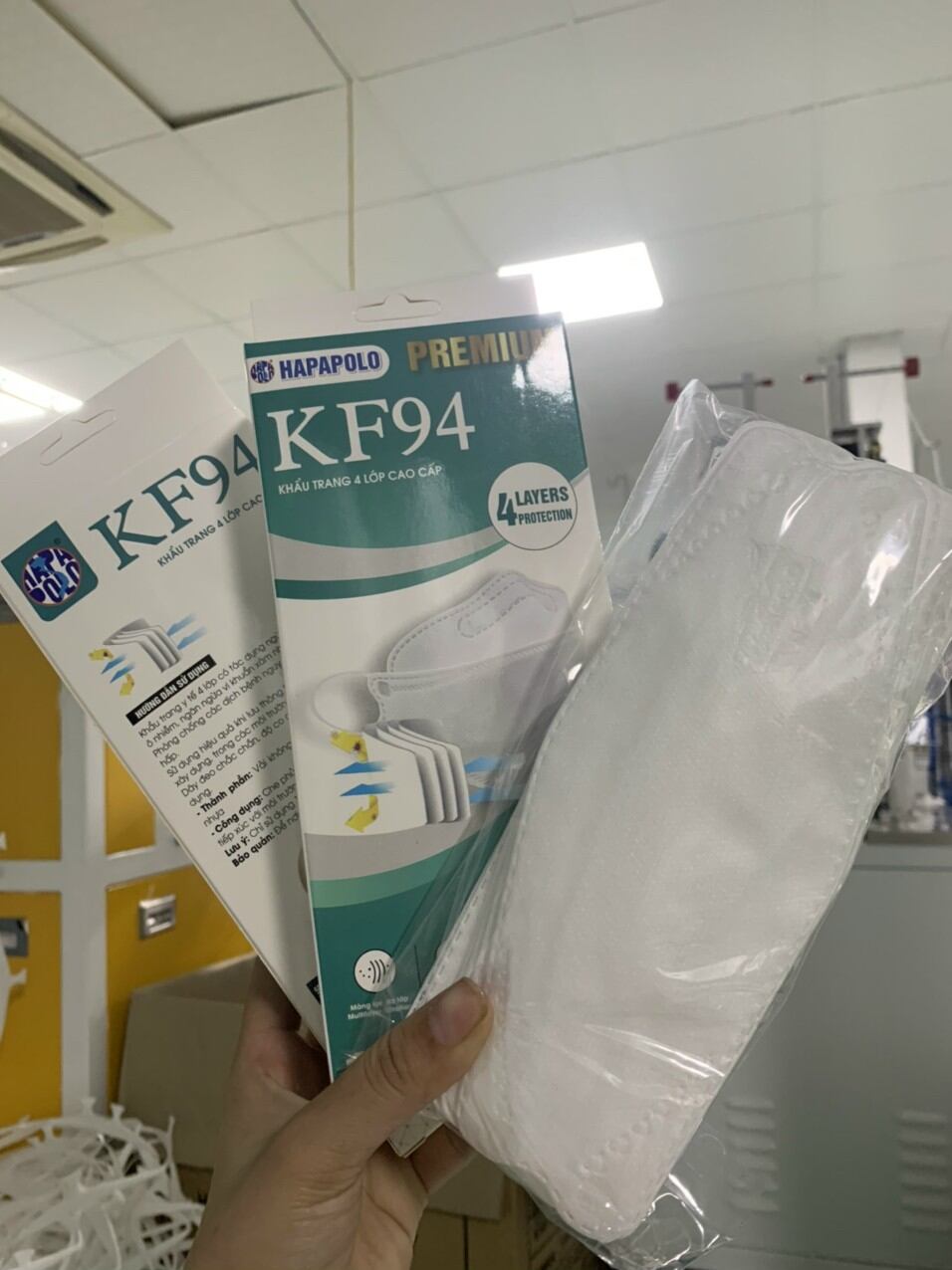 1 thùng 300 /200/100/10 chiếc khẩu trang kf94