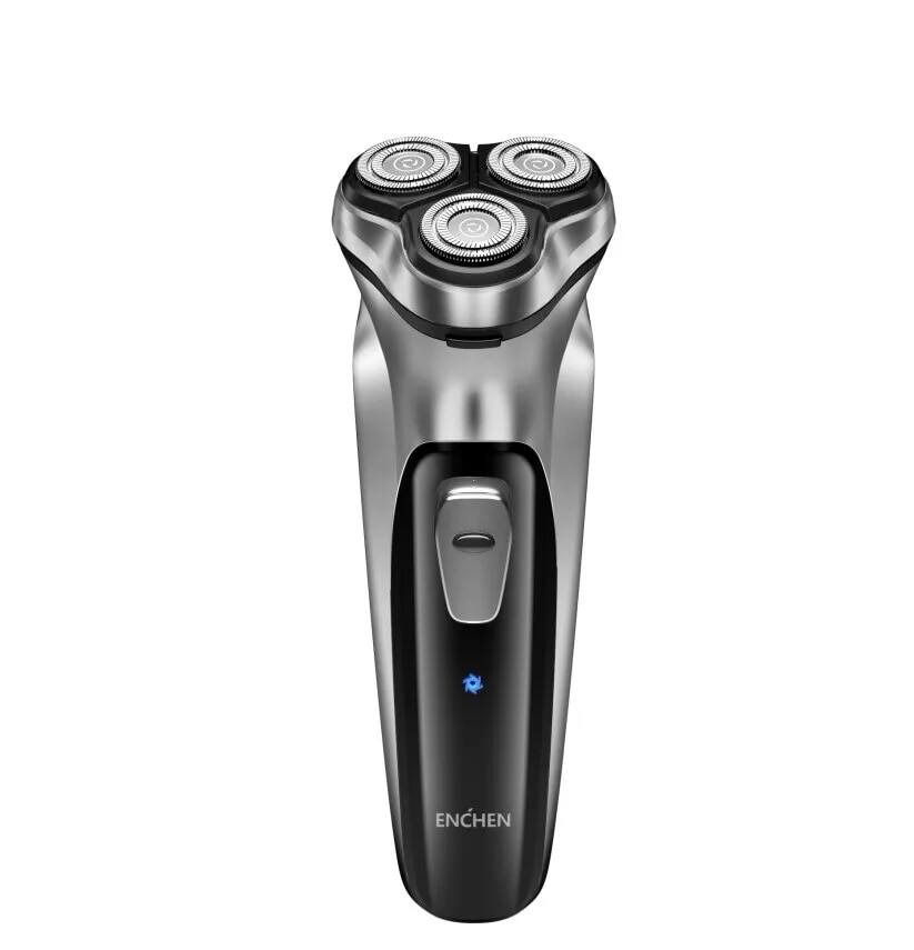 Máy cạo râu xoay điện enchen BlackStone cho nam Máy cạo râu có thể sạc lại bằng USB Loại-C có thể giặt được lưỡi nổi 3D