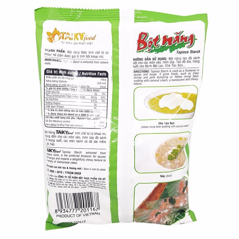 Bột Năng Tài Ký Gói 400g