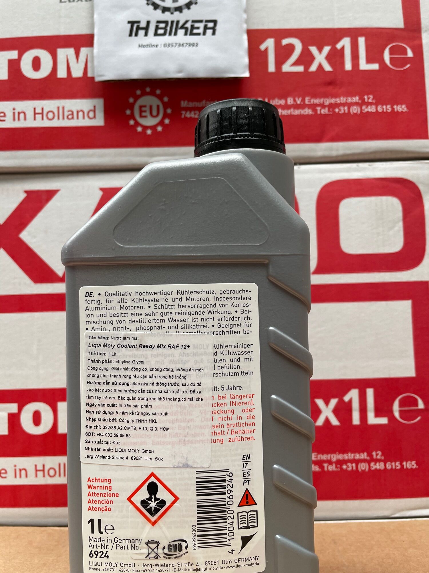 Nước làm mát động cơ LIQUI MOLY Coolant Ready Mix 1L