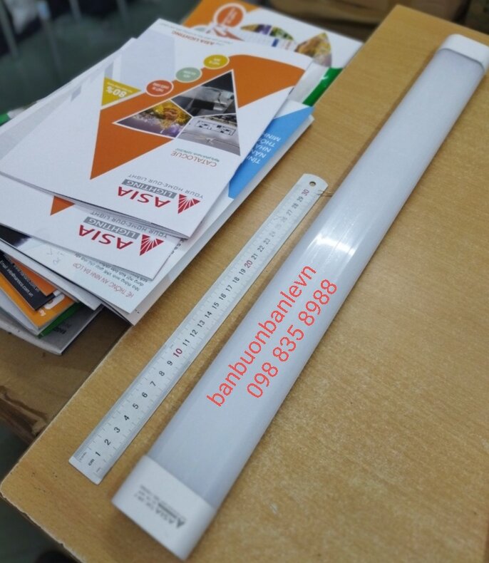 ĐÈN TUÝP LIỀN MÁNG  ĐÔI MẶT CONG 60w ASIA