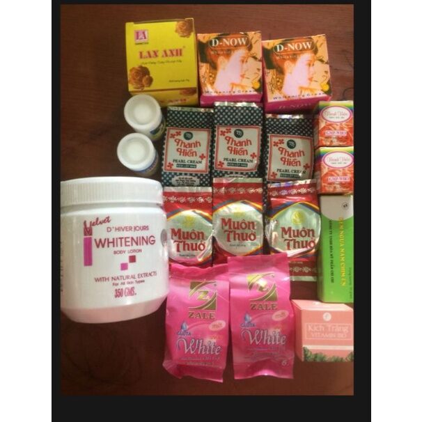 combo công thức kem trộn spa