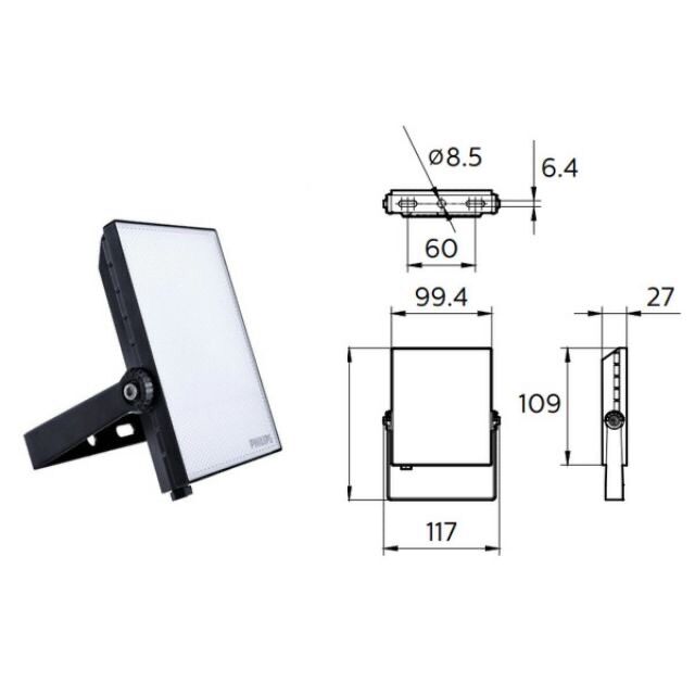 Đèn Pha Led 10W BVP132 Philips