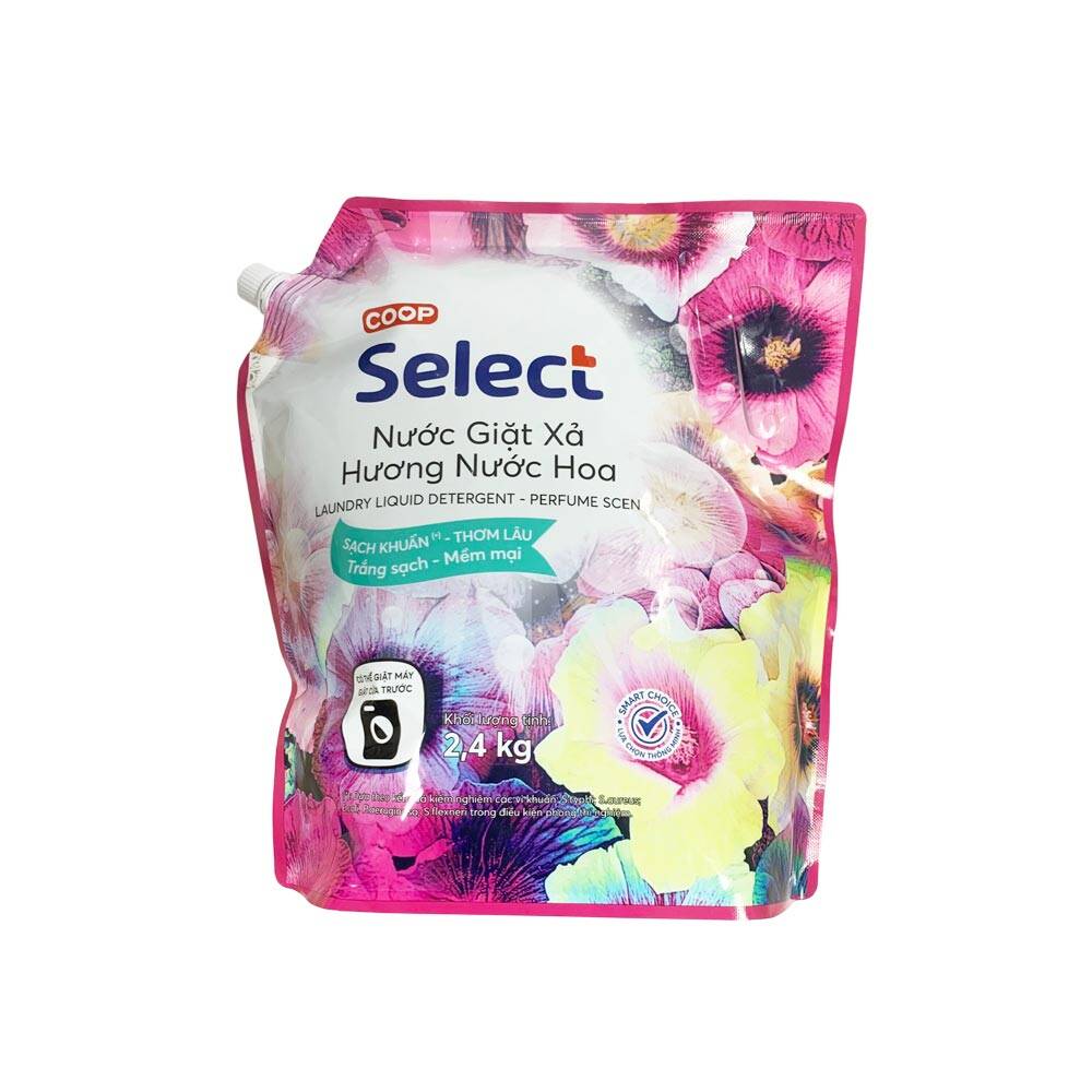 [DATE MỚI] Nước giặt xả hương nước hoa Select túi 2.4kg