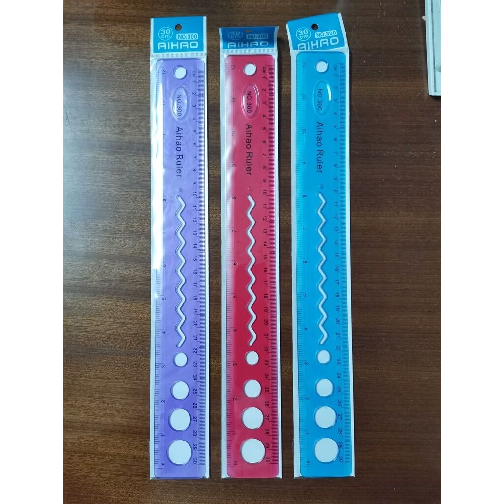 Thước dẻo màu 20cm, 30cm
