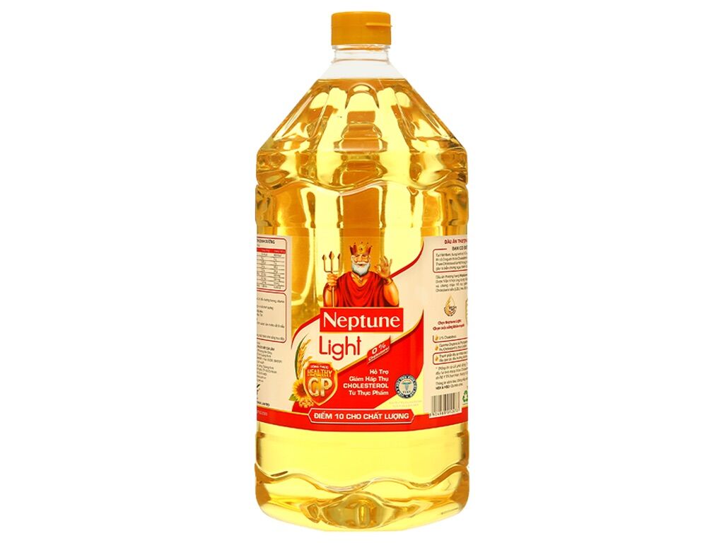 Dầu ăn Neptune light can 2 lít.