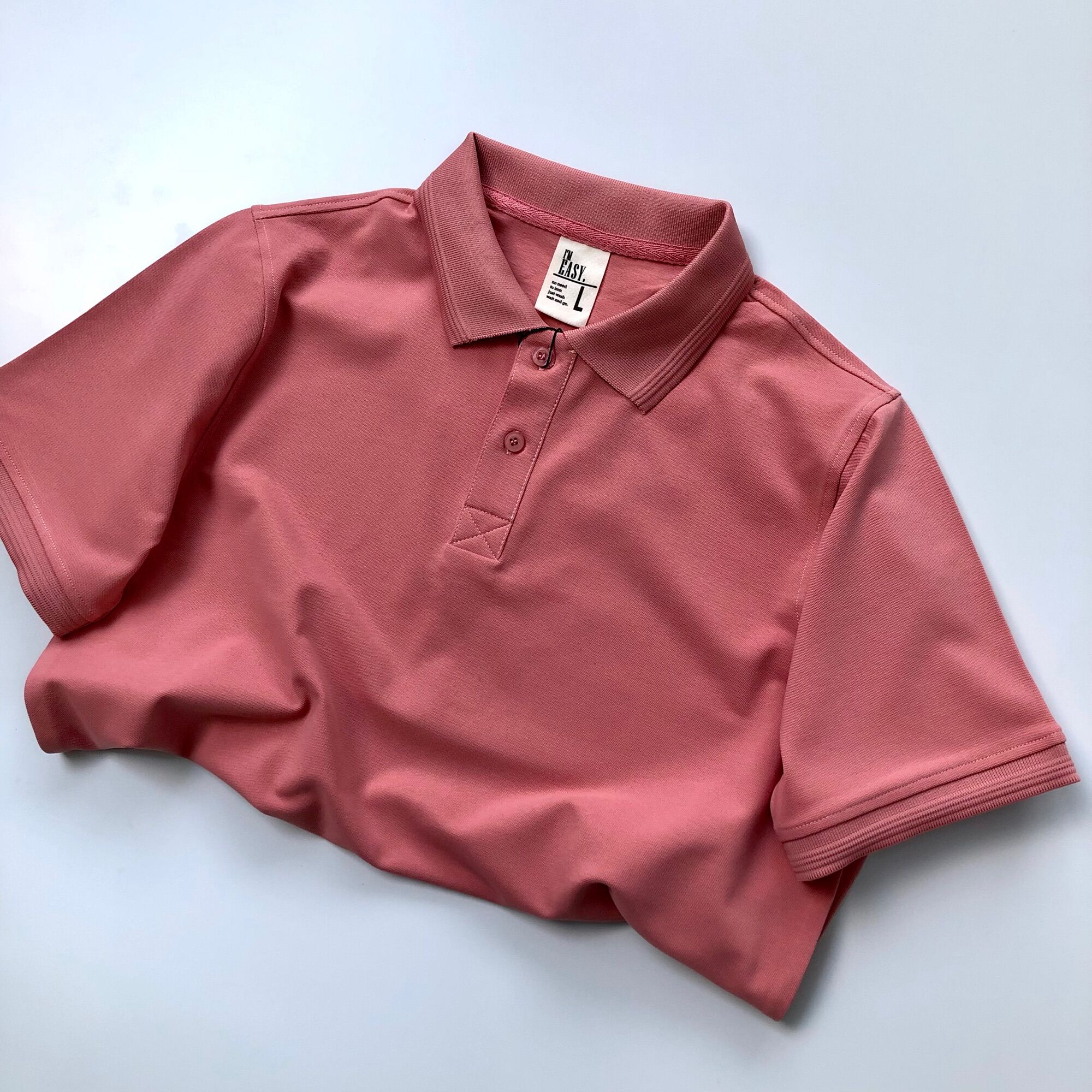 Áo Polo Stillus Premium Pique Hồng