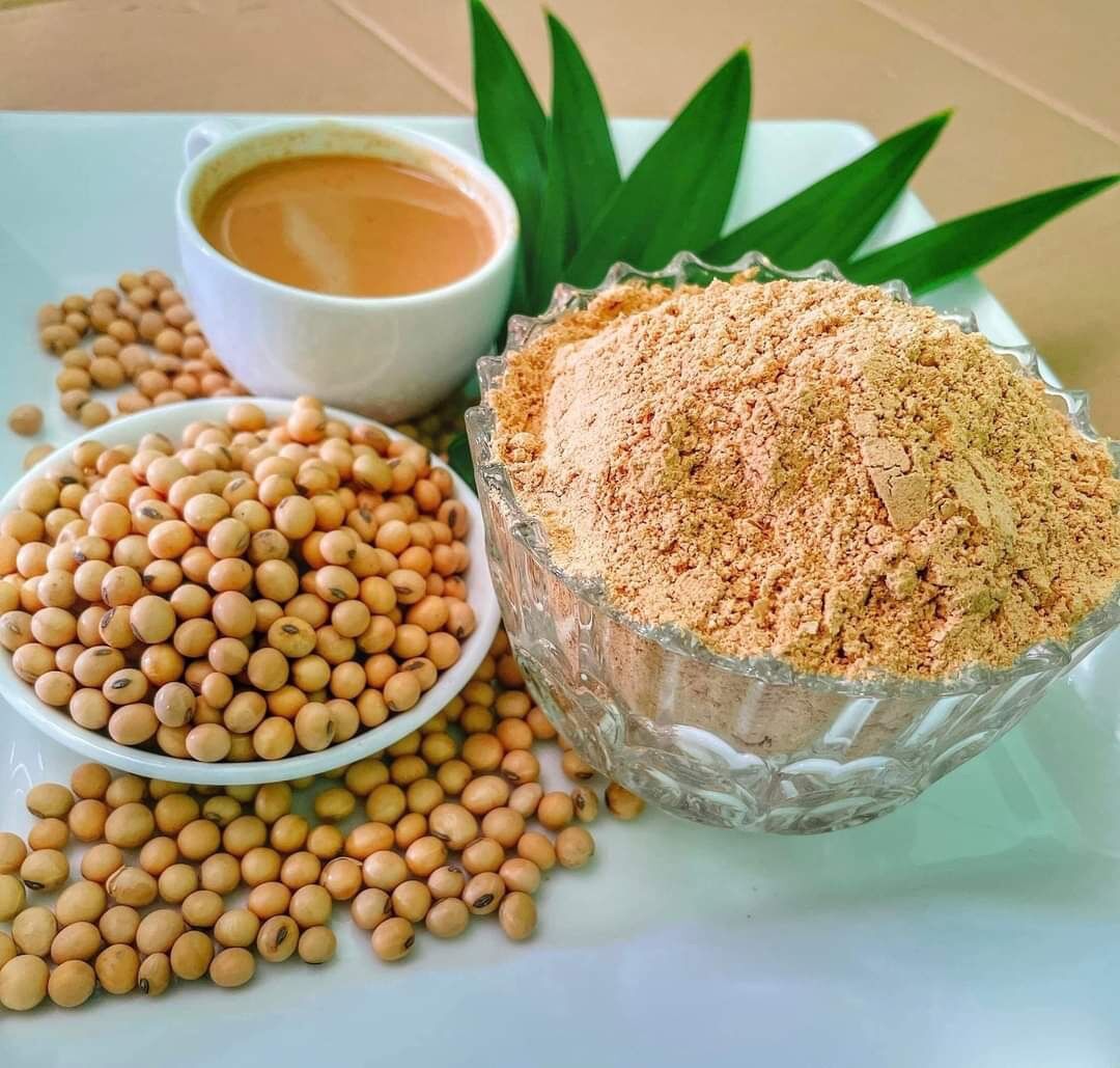 Bột đậu nành rang xây nguyên chất 500gr