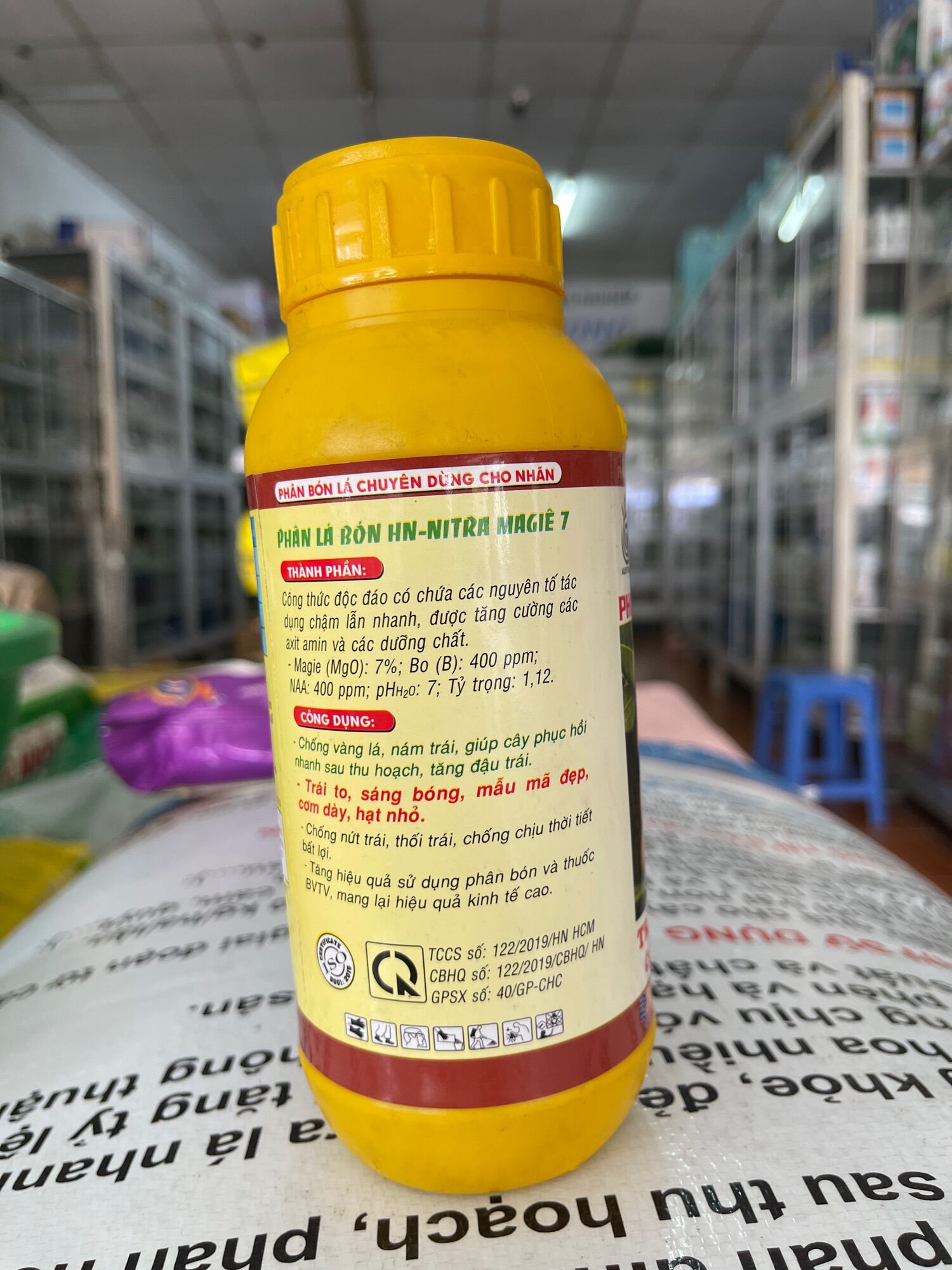 PHÌ BÓNG TRÁI NHÃN LỚN TRÁI 500ml