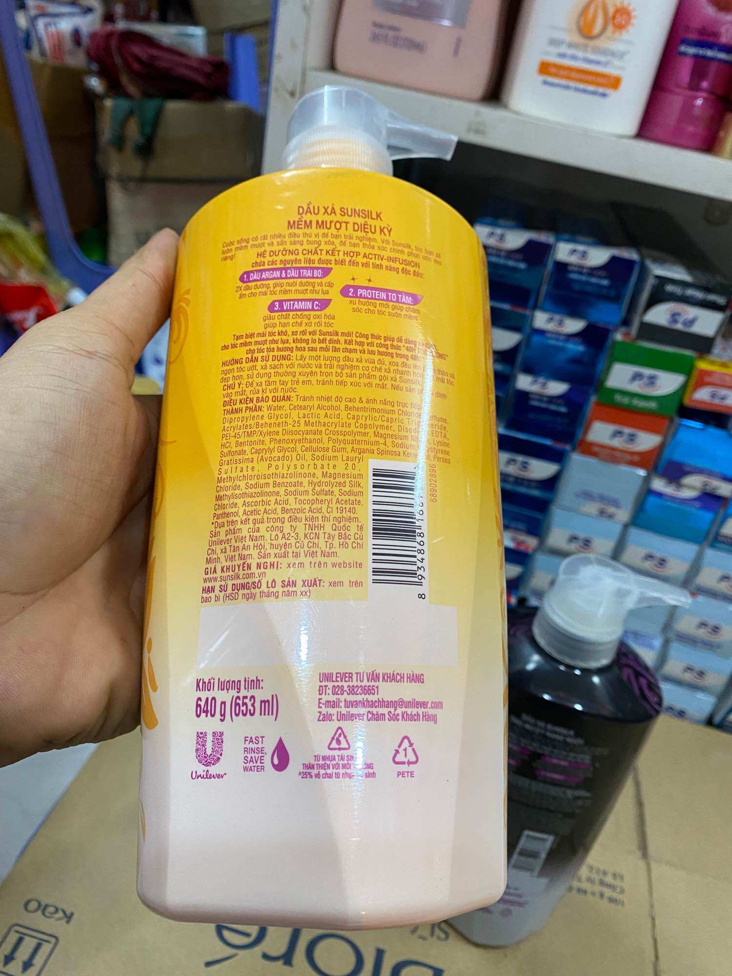 Dầu xả Sunsilk 640g