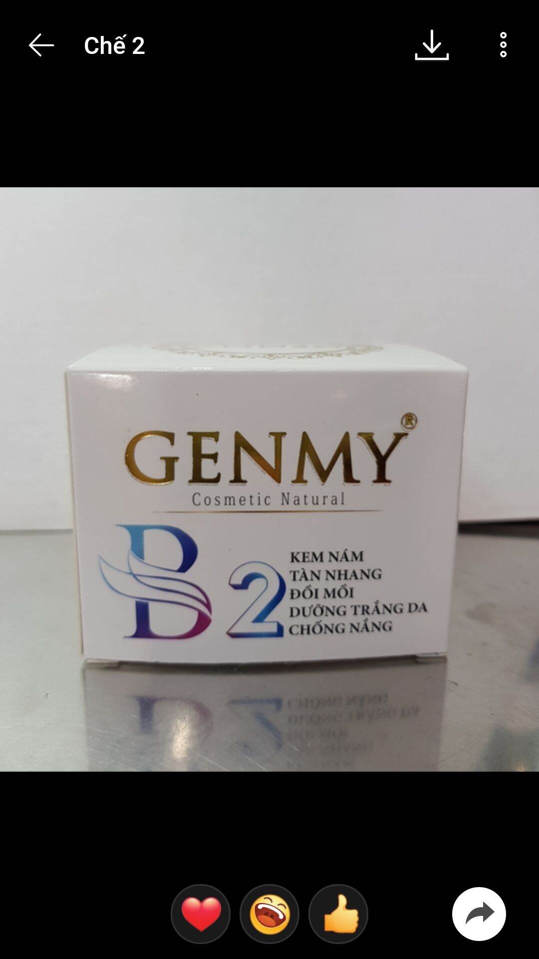 Genmy B2 nám tàn nhang đồi mồi 18g