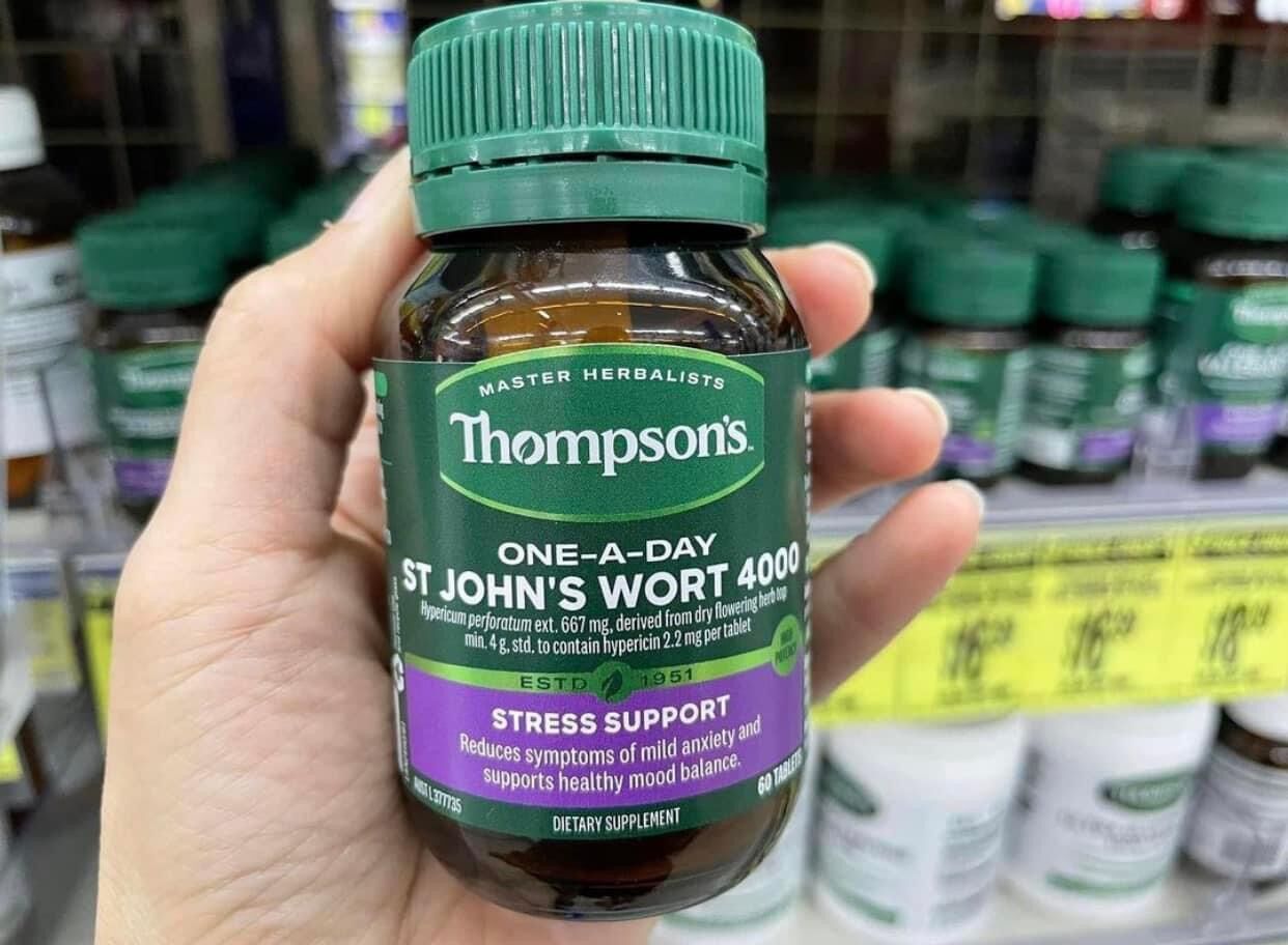 Thompson's john wort 4000 chai 60 viên