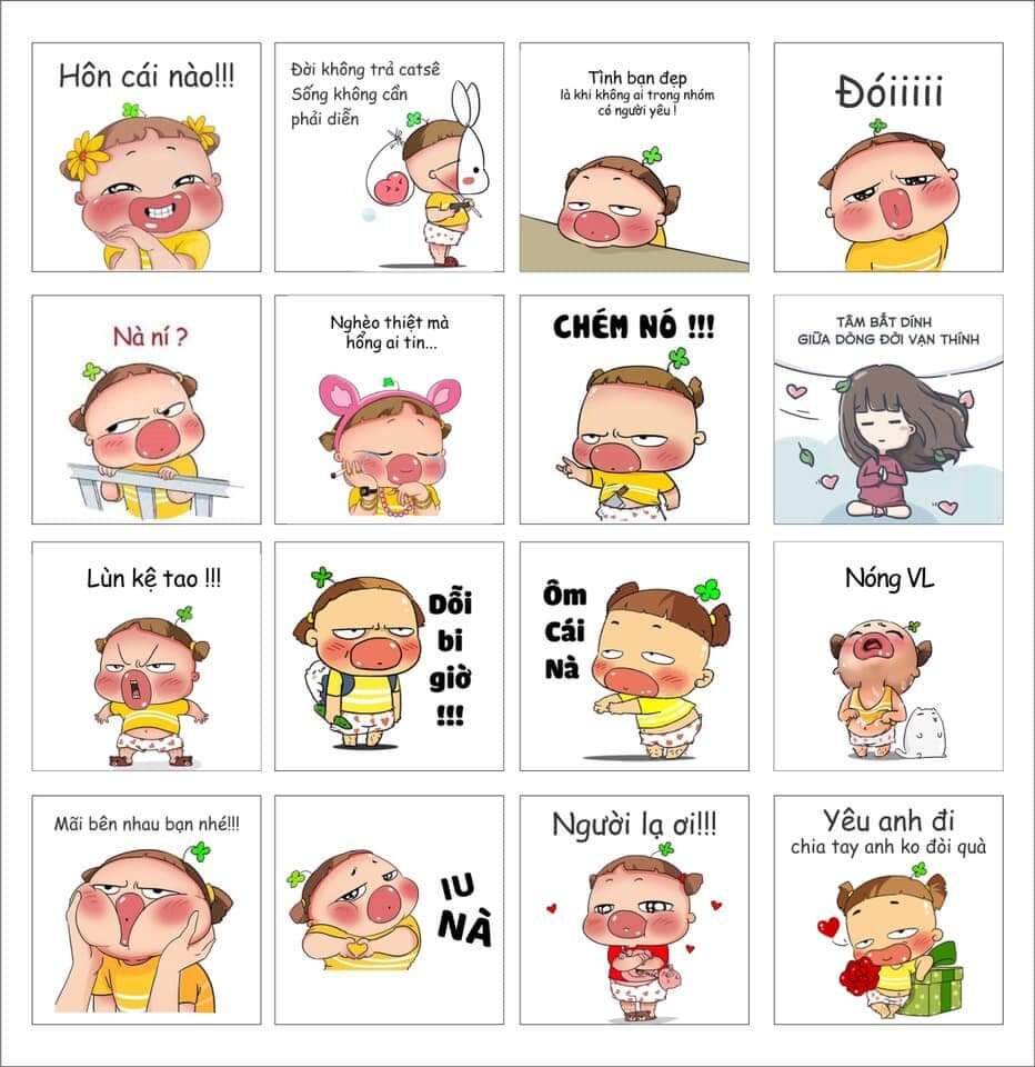 Combo 100 hình dán chai nhựa - thủy tinh có keo sẵn