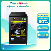 [GIAO TẠI HCM] Máy giặt Panasonic Inverter 14 Kg NA-FD14V1BRV - Mâm giặt Active Wave - Tự động gỡ rối Tangle Care - Giặt nước nóng StainMaster+