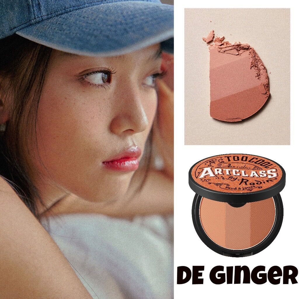 Phấn má 3 màu Too cool for school artclass by rodin blusher 6.8g