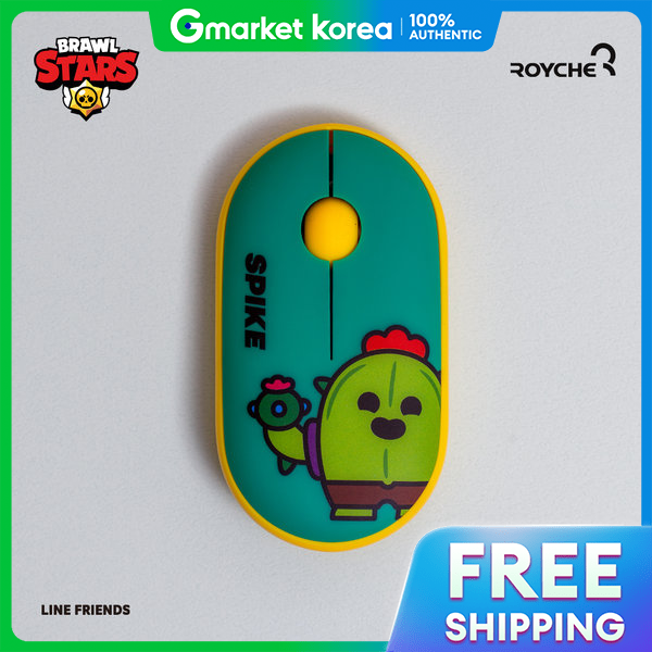 Chuột không dây không tiếng ồn Brawl Stars Cactuar SPIKE