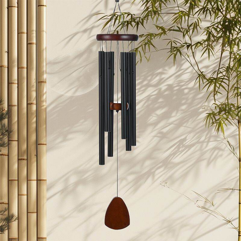 Retro Style Aluminum Tube Wind Chimes Hanging Decorations Outdoor Balcony Courtyard Decorations Metal Home Accessories Giá 189,000 Đồng*Miễn phí vận chuyển