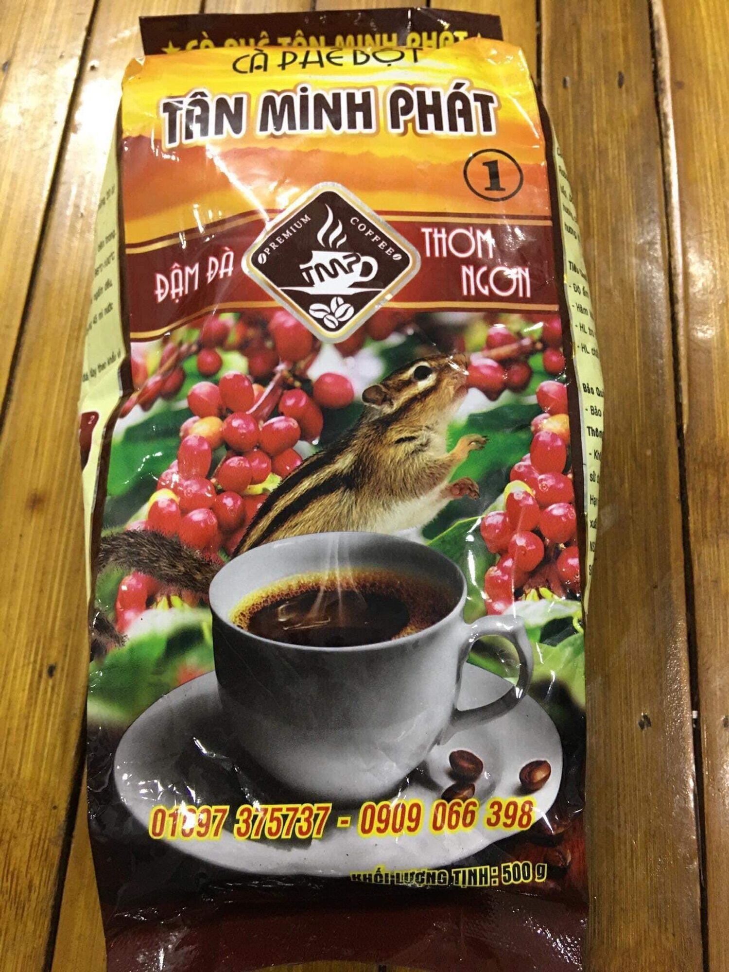 Cà phê tân minh phát 500gr