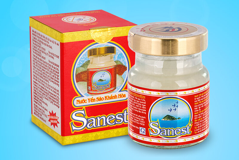 Combo 10 Lọ Nước yến sanest ko đường