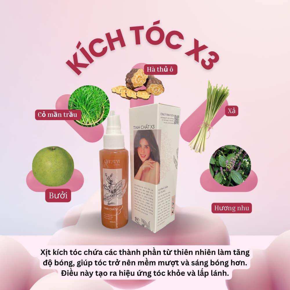 Tinh chất x3 tuệ vi - kích mọc tóc
