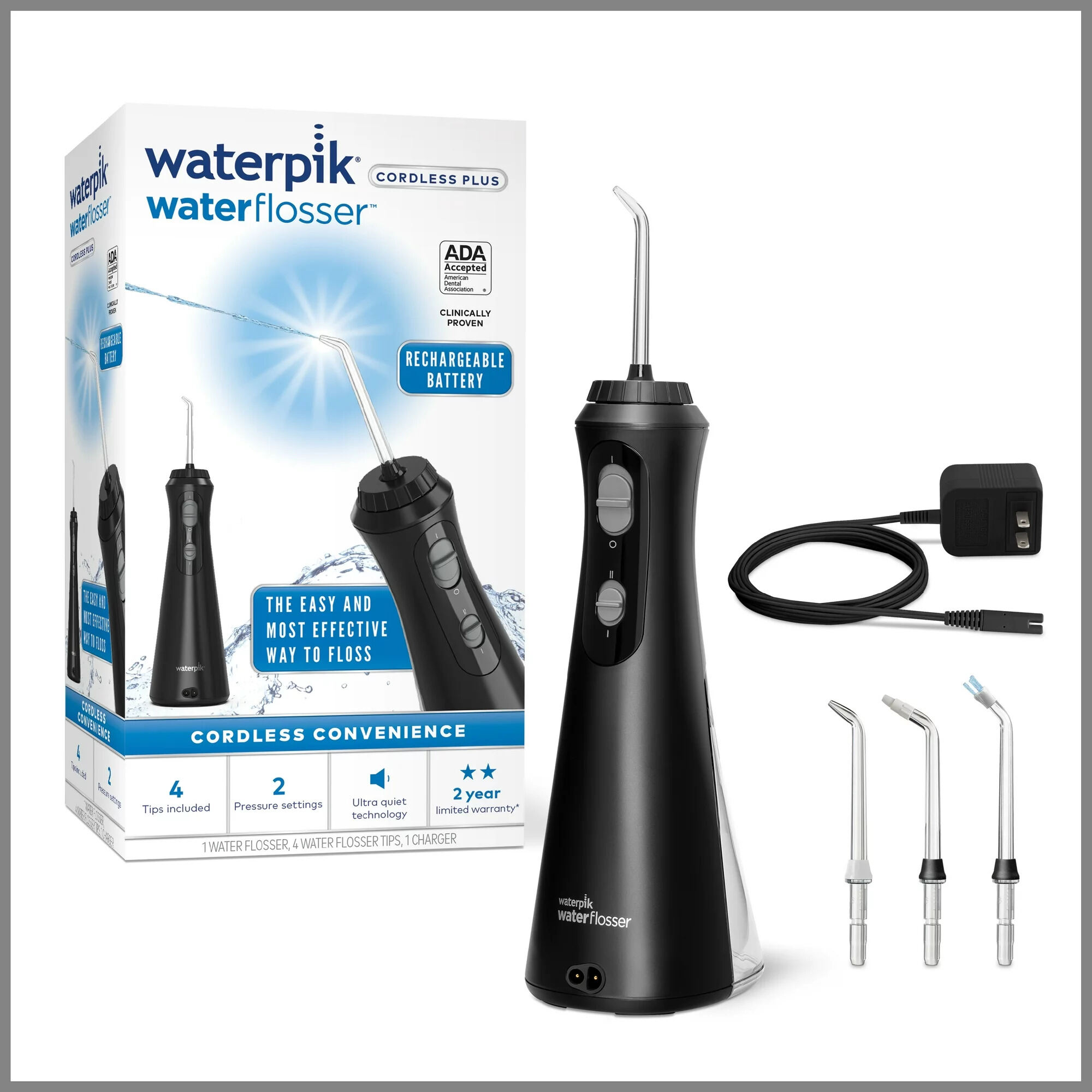 Máy tăm nước Waterpik Cordless Plus / Cordless Pearl chính hãng