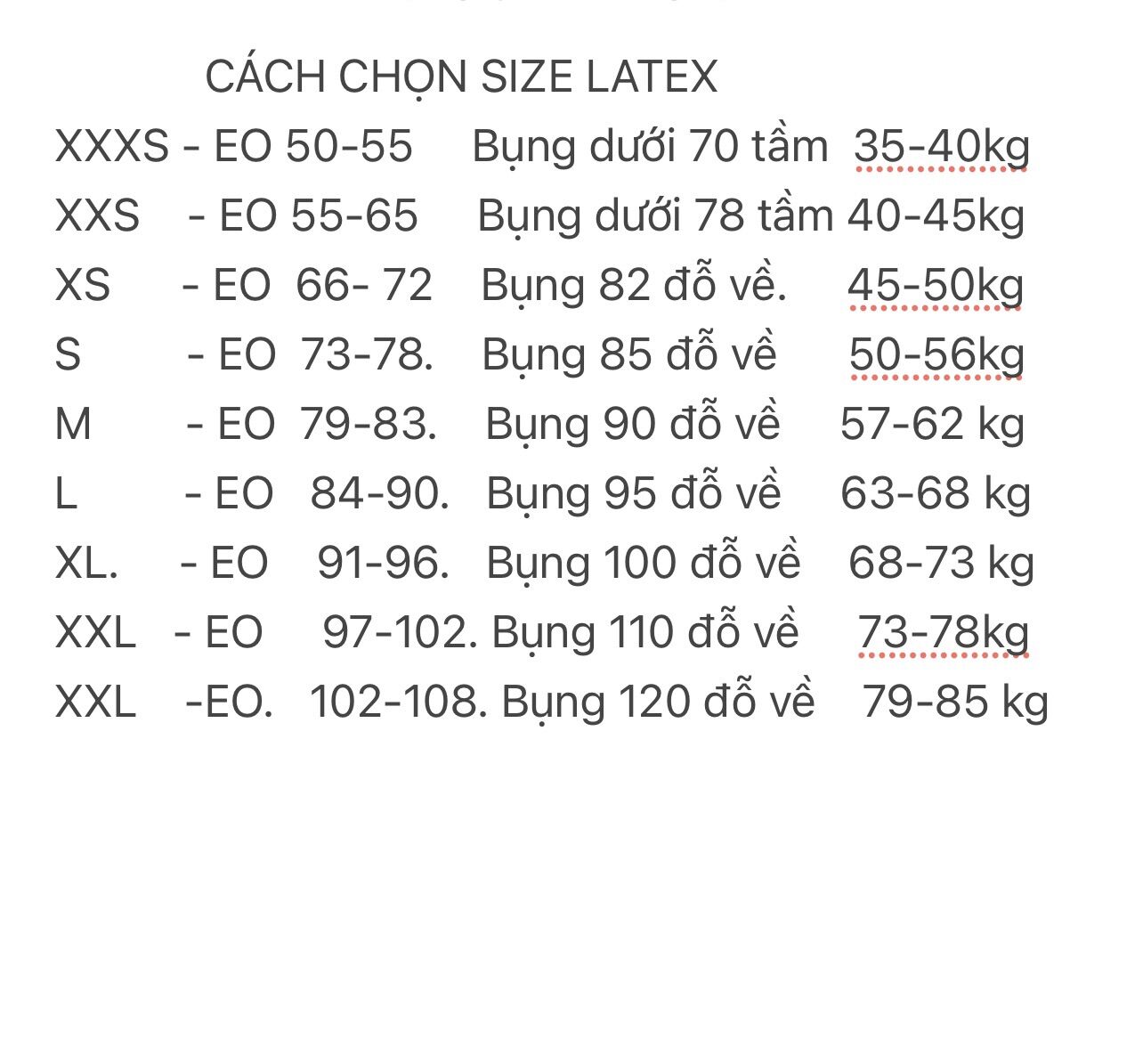Latex Hy Lạp 25xương