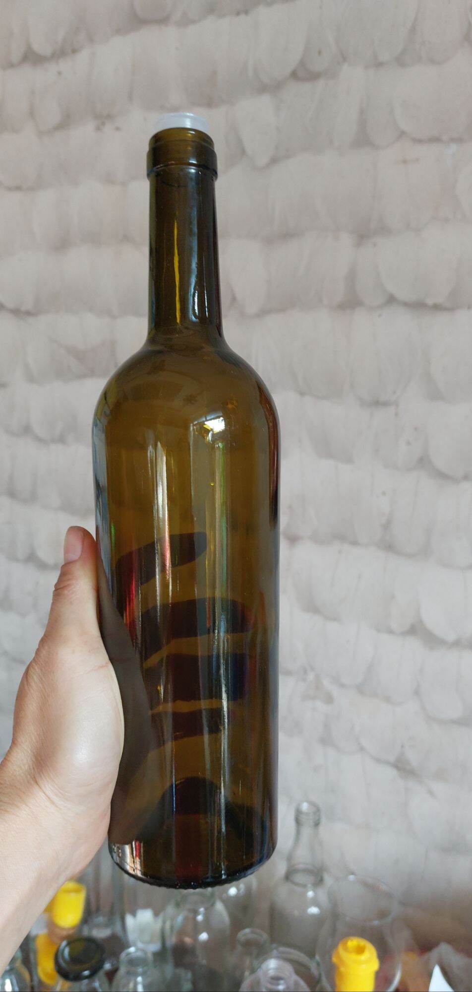 Chai thủy tinh màu 750ML