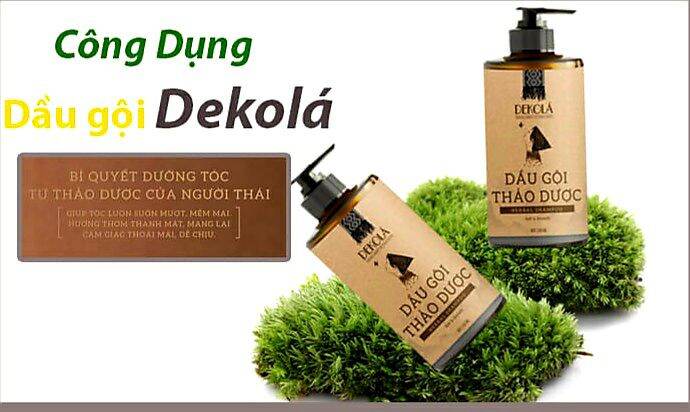 Dầu Gội Thảo Dược Dekola_ Chống Rụng Tóc Số 1.(330Ml)