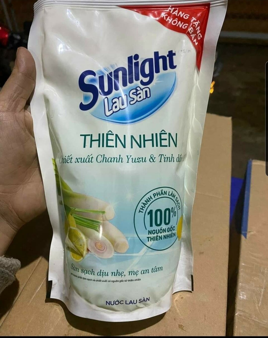 Nước lau sàn Sunlight bịch 700g