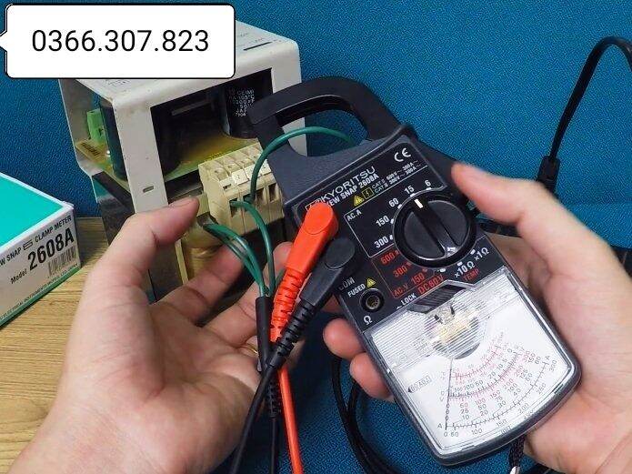 [HCM]Ampe kìm đo dòng AC KYORITSU 2608A (300A)
