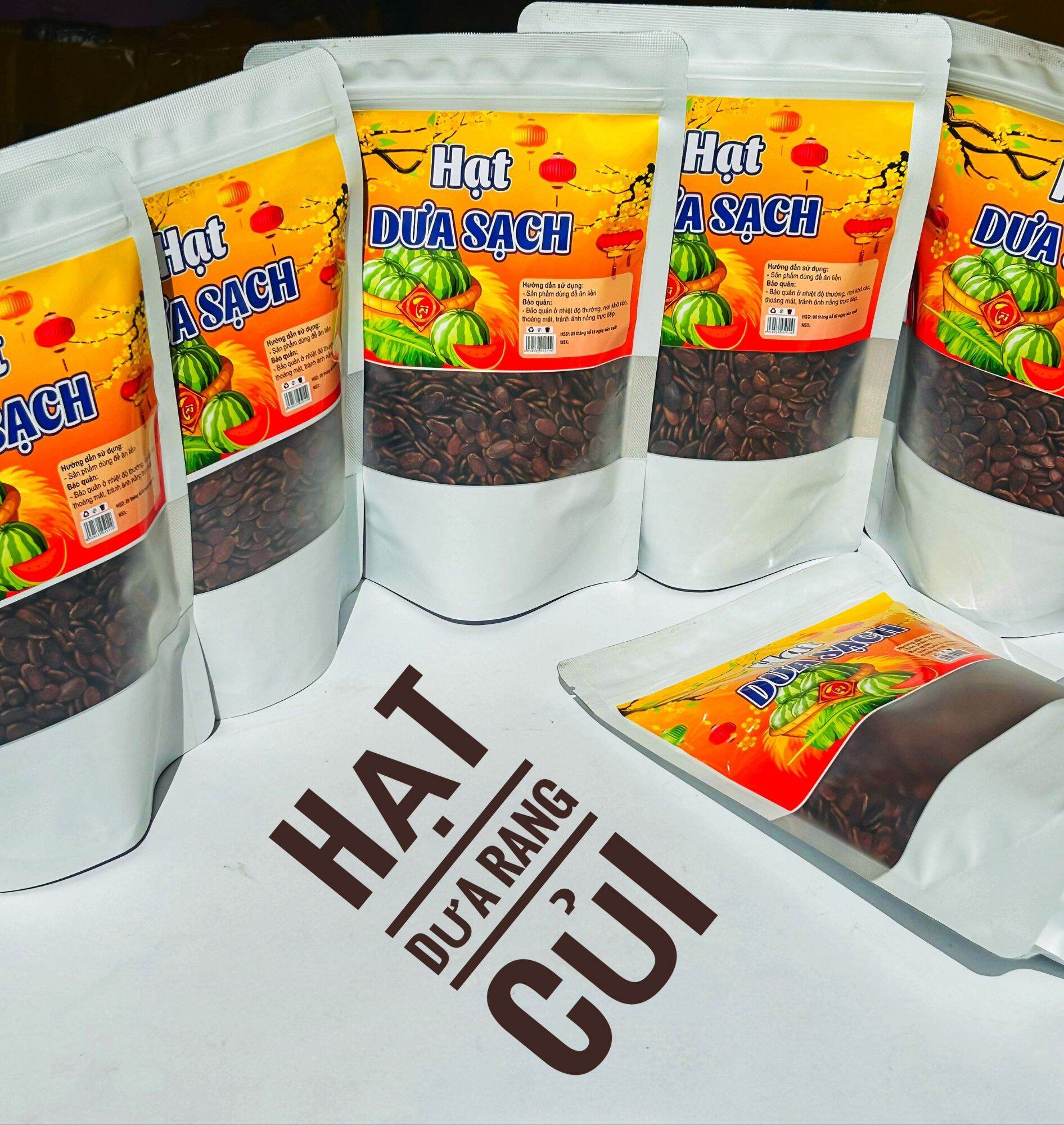 Hạt dưa rang củi