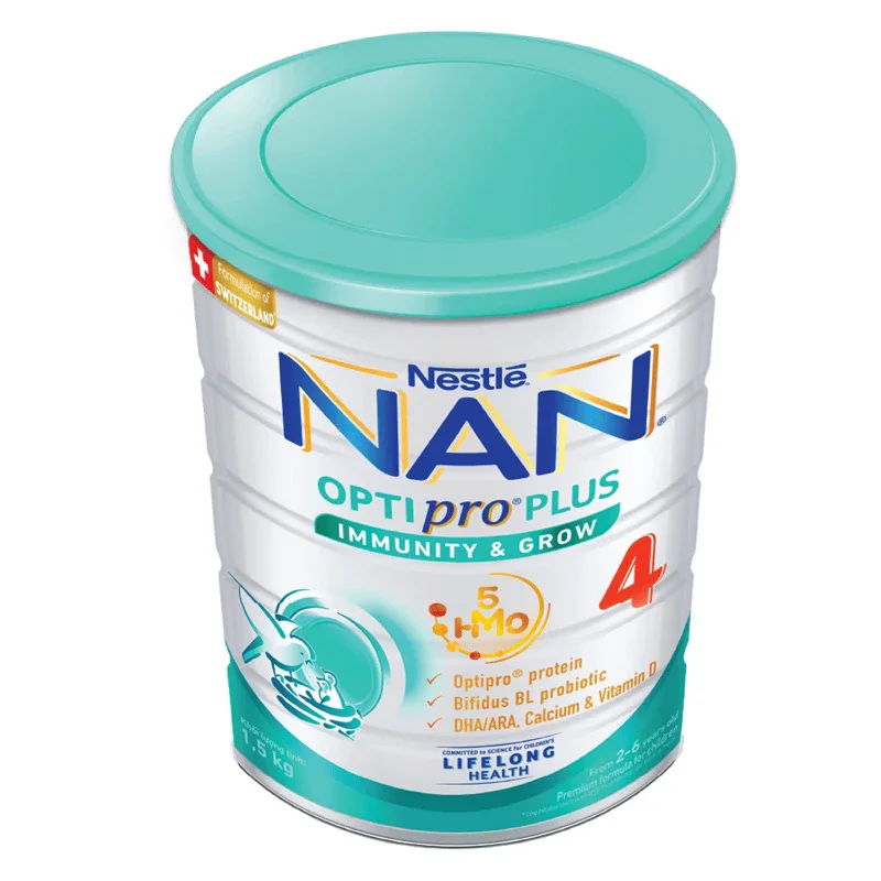 [Date 06/2025] Sữa bột Nestle Nan 4 mẫu mới 5HMO