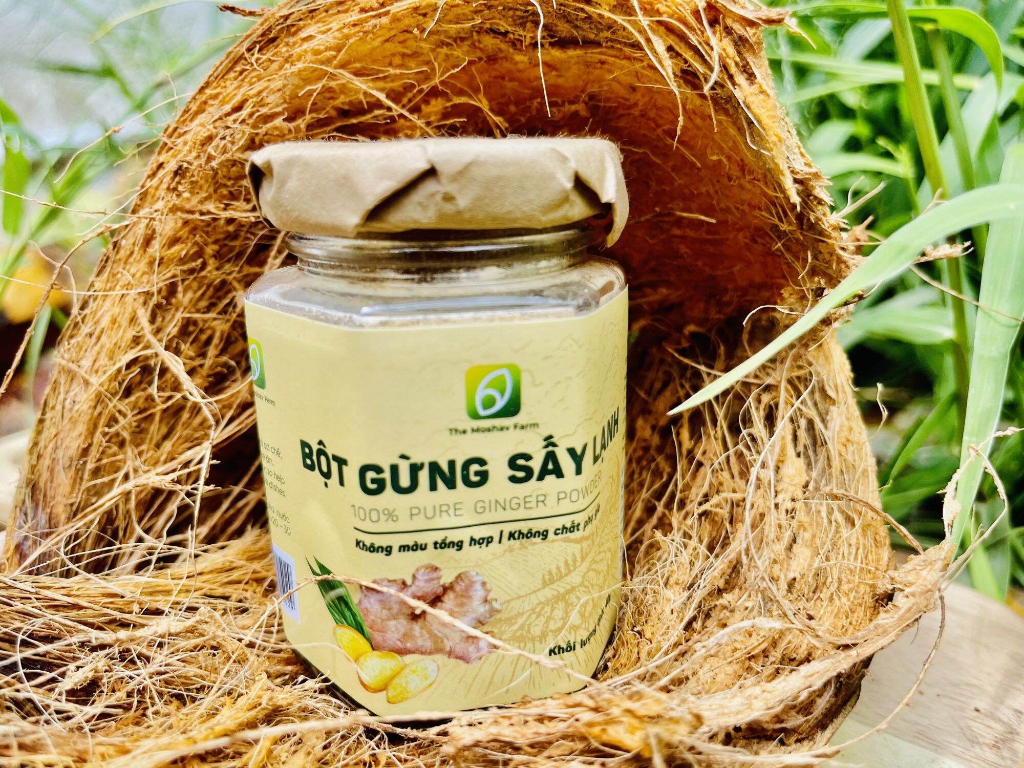 Bột Gừng Sấy Lạnh - The Moshav Farm
